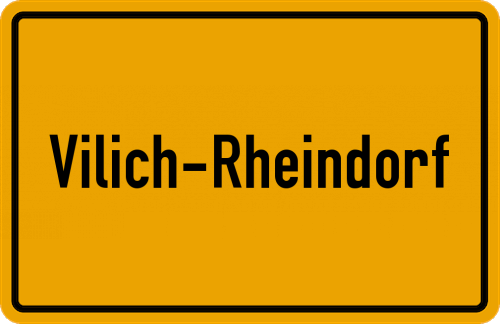 Ortsschild Vilich-Rheindorf
