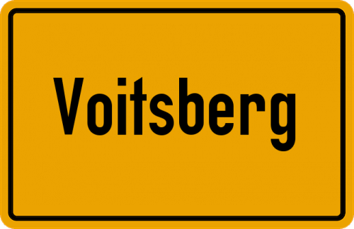 Ortsschild Voitsberg