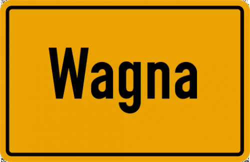 Ortsschild Wagna