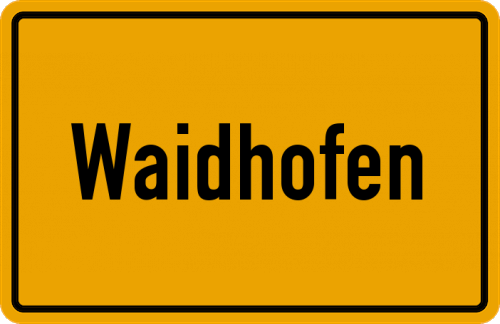 Ort Waidhofen zum kostenlosen Download