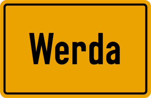 Ort Werda zum kostenlosen Download