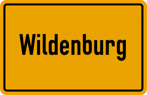 Ortsschild Wildenburg