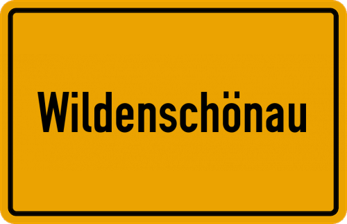 Ortsschild Wildenschönau