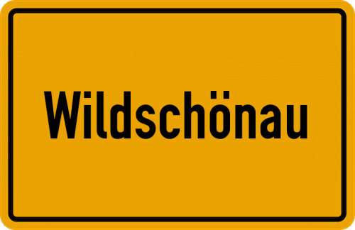 Ortsschild Wildschönau