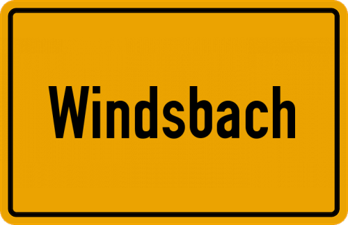 Ort Windsbach zum kostenlosen Download