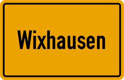 Ortsschild Wixhausen