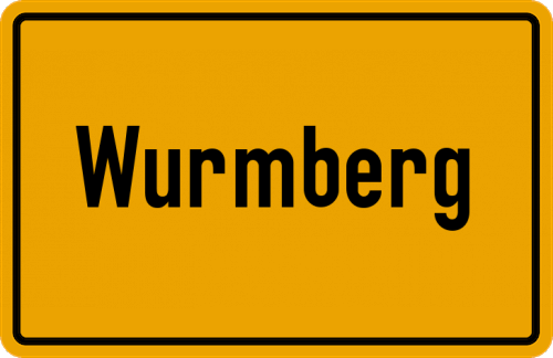 Ortsschild Wurmberg