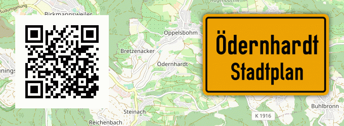 Stadtplan Ödernhardt