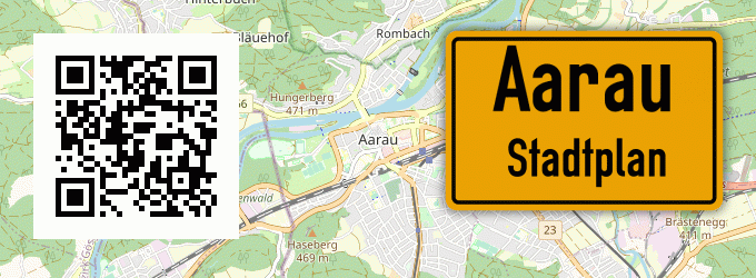 Stadtplan Aarau