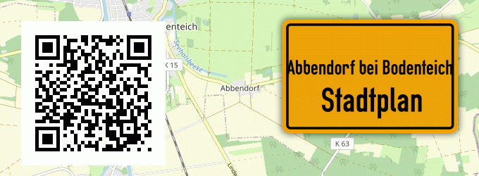Stadtplan Abbendorf bei Bodenteich