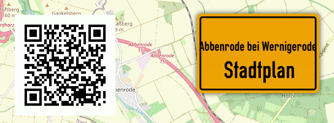 Stadtplan Abbenrode bei Wernigerode