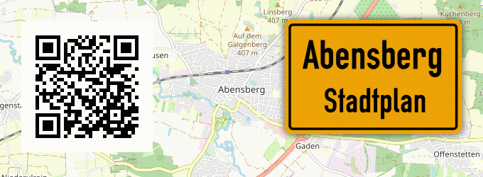 Stadtplan Abensberg