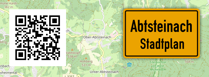 Stadtplan Abtsteinach