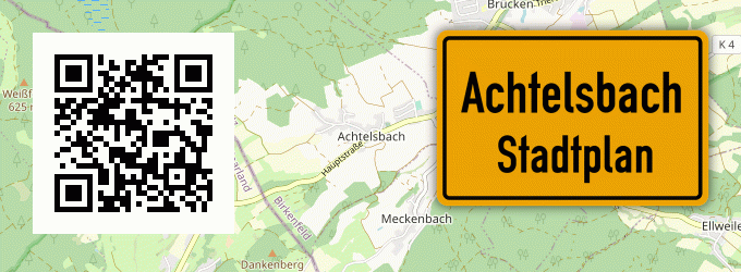 Stadtplan Achtelsbach