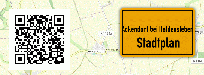 Stadtplan Ackendorf bei Haldensleben