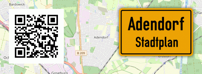 Stadtplan Adendorf
