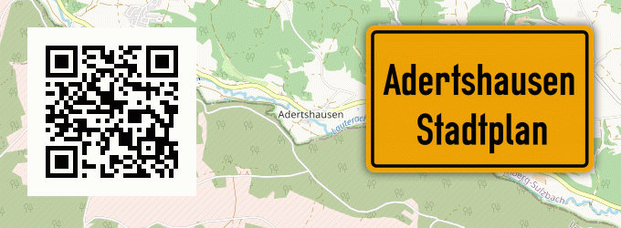 Stadtplan Adertshausen