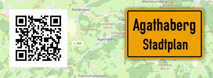 Stadtplan Agathaberg