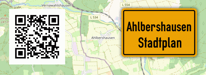 Stadtplan Ahlbershausen