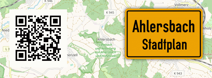 Stadtplan Ahlersbach