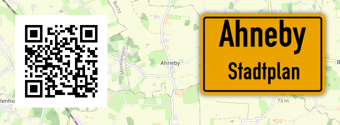 Stadtplan Ahneby