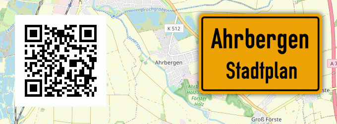 Stadtplan Ahrbergen