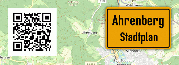 Stadtplan Ahrenberg