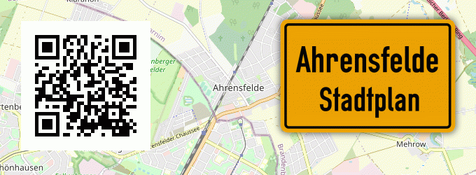 Stadtplan Ahrensfelde