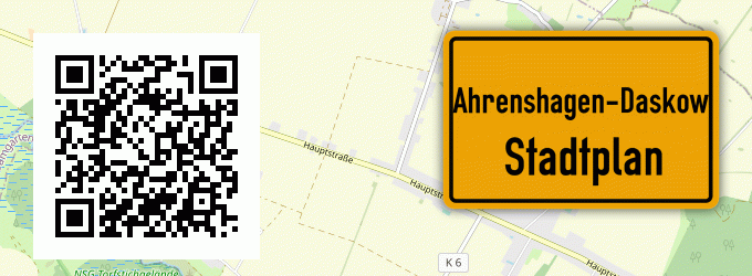 Stadtplan Ahrenshagen-Daskow