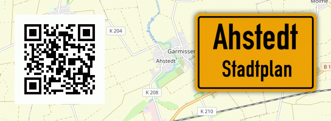 Stadtplan Ahstedt