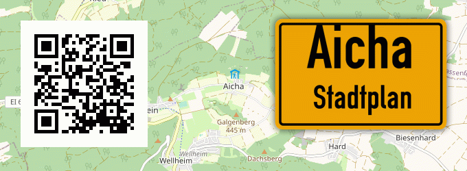 Stadtplan Aicha, Oberbayern