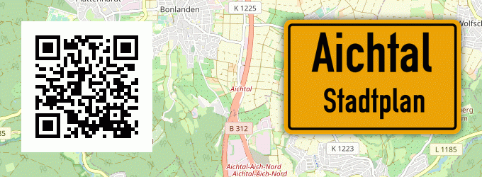 Stadtplan Aichtal