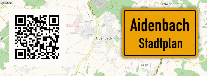 Stadtplan Aidenbach
