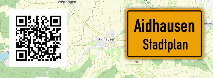 Stadtplan Aidhausen