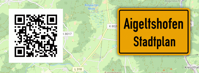 Stadtplan Aigeltshofen