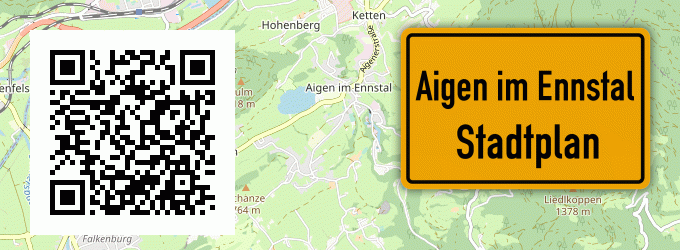Stadtplan Aigen im Ennstal
