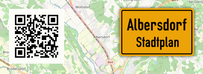 Stadtplan Albersdorf, Holstein
