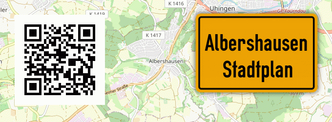 Stadtplan Albershausen
