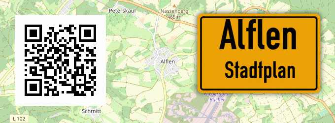 Stadtplan Alflen