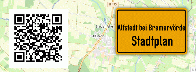 Stadtplan Alfstedt bei Bremervörde