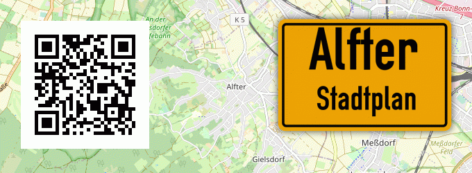 Stadtplan Alfter