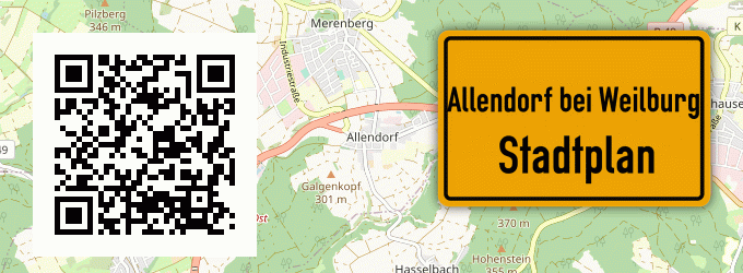 Stadtplan Allendorf bei Weilburg