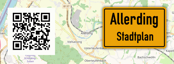 Stadtplan Allerding, Oberbayern