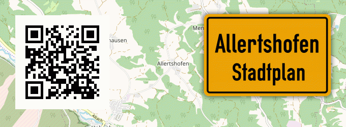 Stadtplan Allertshofen