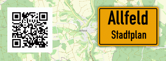 Stadtplan Allfeld