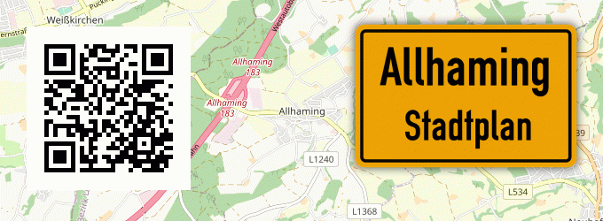 Stadtplan Allhaming