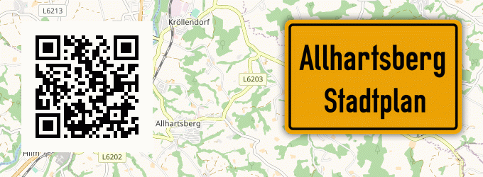 Stadtplan Allhartsberg