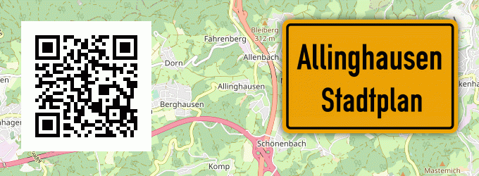 Stadtplan Allinghausen