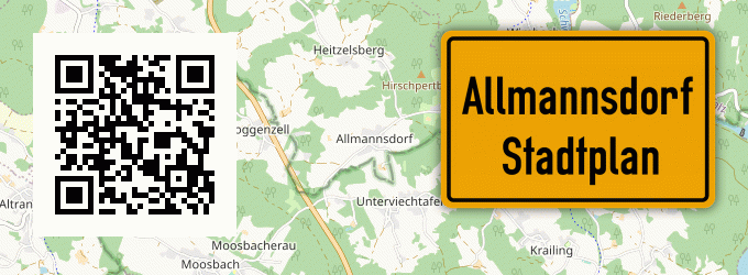 Stadtplan Allmannsdorf