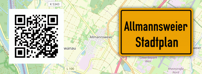 Stadtplan Allmannsweier